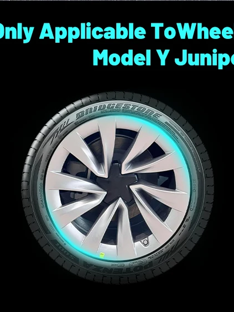 Tesla Model Y Juniper 2025-2026 20-inch Ring Protection Wheel Hub 9