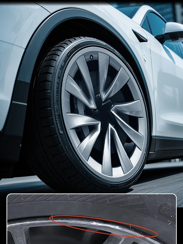 Tesla Model Y Juniper 2025-2026 20-inch Ring Protection Wheel Hub 10