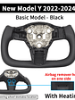Customized New Yoke Steering Wheel For Tesla Model 3/Y - thumbnail 8