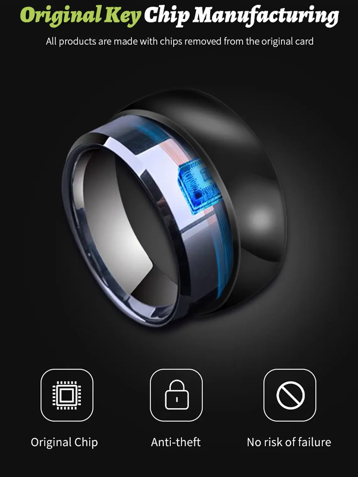 Tesla Model 3 / Y smart key ring 12