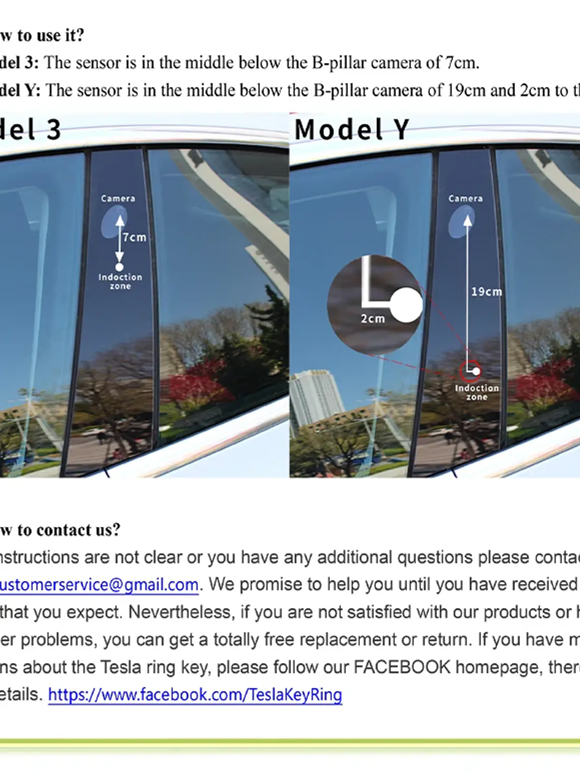 Tesla Model 3 / Y smart key ring 20