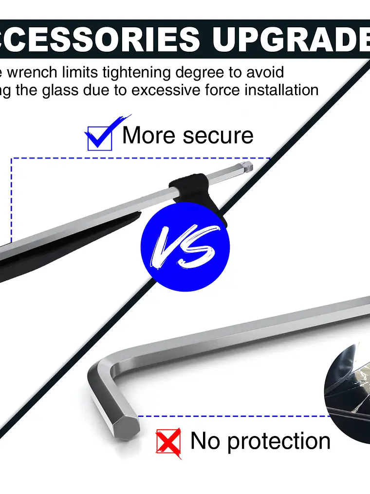 2PCS New Lockable Cross Bars for Tesla Model Y 2020-2024 5