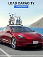 2PCS Cross Bar Roof Racks for 2019-2025 Tesla Model 3 Black - thumbnail 3