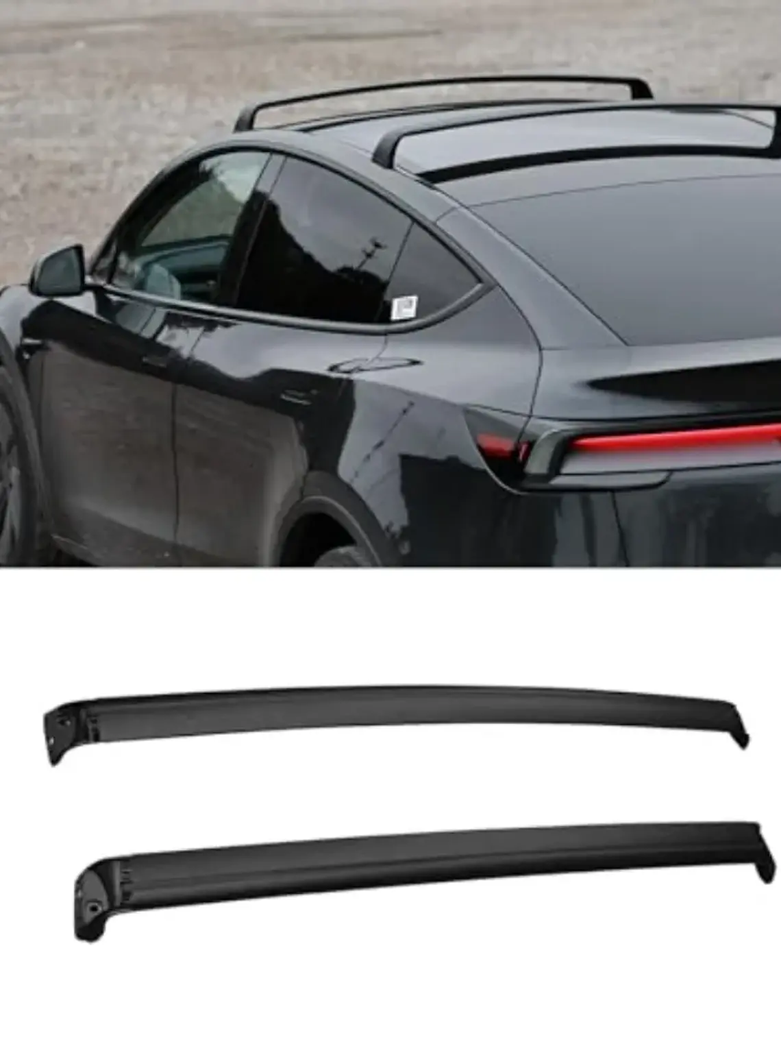 Tesla Model Y Juniper 2020-2026+ Lockable Roof Racks 1