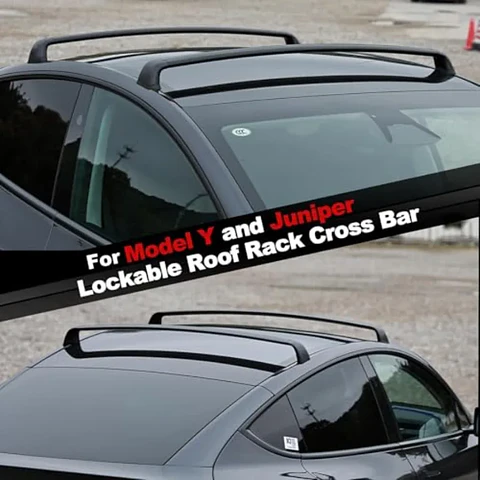 Tesla Model Y Juniper 2020-2026+ Lockable Roof Racks