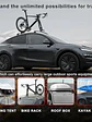Tesla Model Y Juniper 2020-2026+ Lockable Roof Racks - thumbnail 4