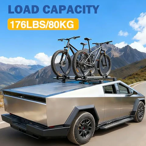 2-Pack Crossbars Roof Rack Compatible with Tesla Cybertruck 