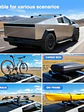2-Pack Crossbars Roof Rack Compatible with Tesla Cybertruck  - thumbnail 6