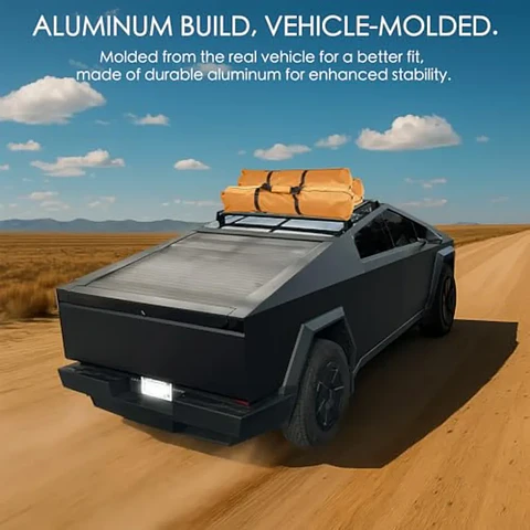 Front Roof Rack Crossbars for Tesla Cybertruck 2024+ 