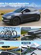 2PCS Cross Bar Roof Racks for 2021-2026 Tesla Model Y Juniper - thumbnail 4