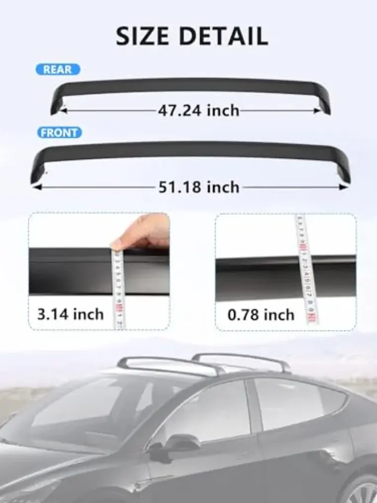 2020-2026 Cross Bars for Tesla Model Y Juniper 6