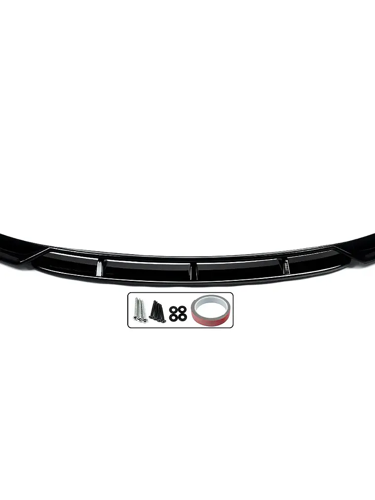 Whole Front Bumper Splitter FOR TESLA MODEL 3  4