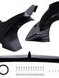 Front Bumper Lip Splitter Spoiler Carbon Fiber Style for Tesla Model Y - thumbnail 3