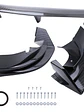 Front Bumper Lip Splitter Spoiler Carbon Fiber Style for Tesla Model Y - thumbnail 5
