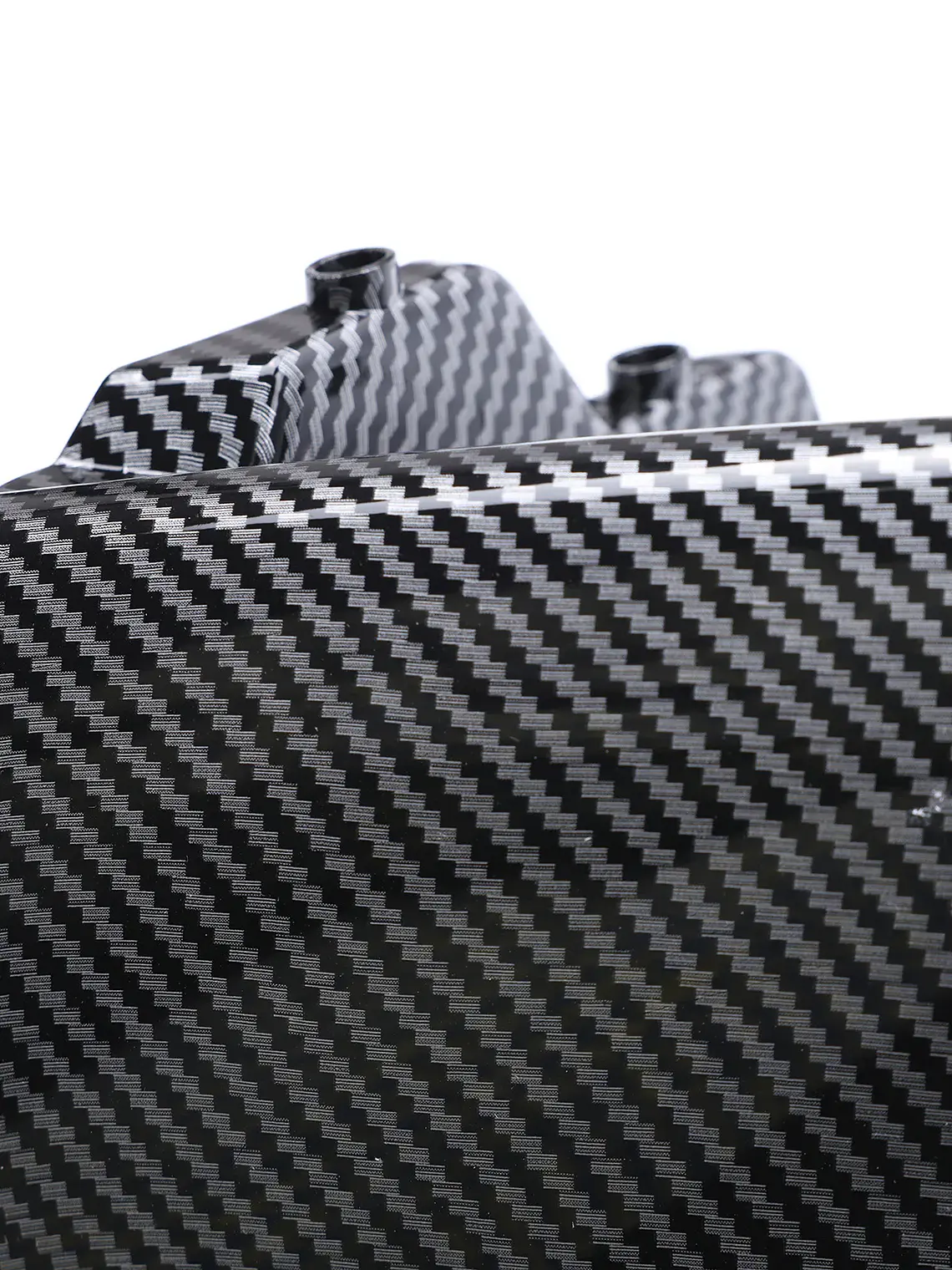 Front Bumper Lip Splitter Spoiler Carbon Fiber Style for Tesla Model Y 6