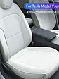 Tesla Model Y 2025 juniper Ventilation leather seat cover - thumbnail 3
