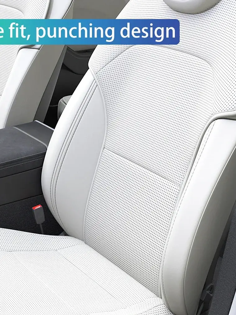 Tesla Model Y 2025 juniper Ventilation leather seat cover 5