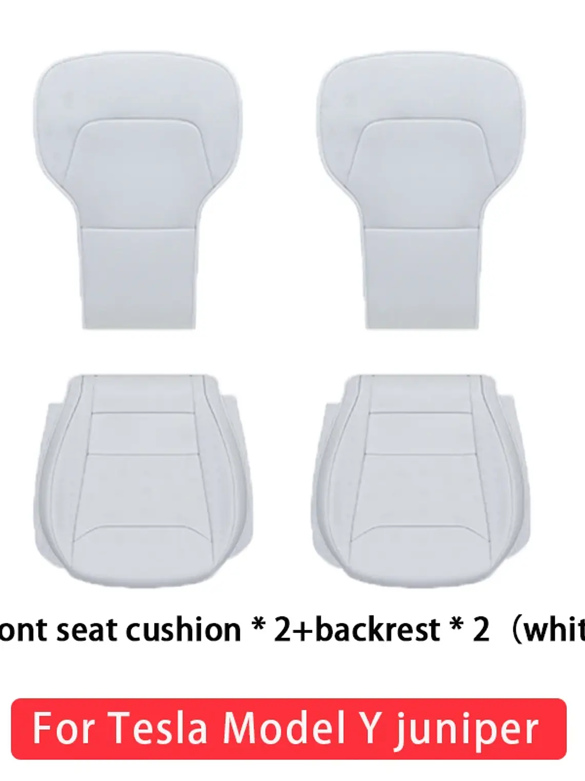 Tesla Model Y 2025 juniper Ventilation leather seat cover 13