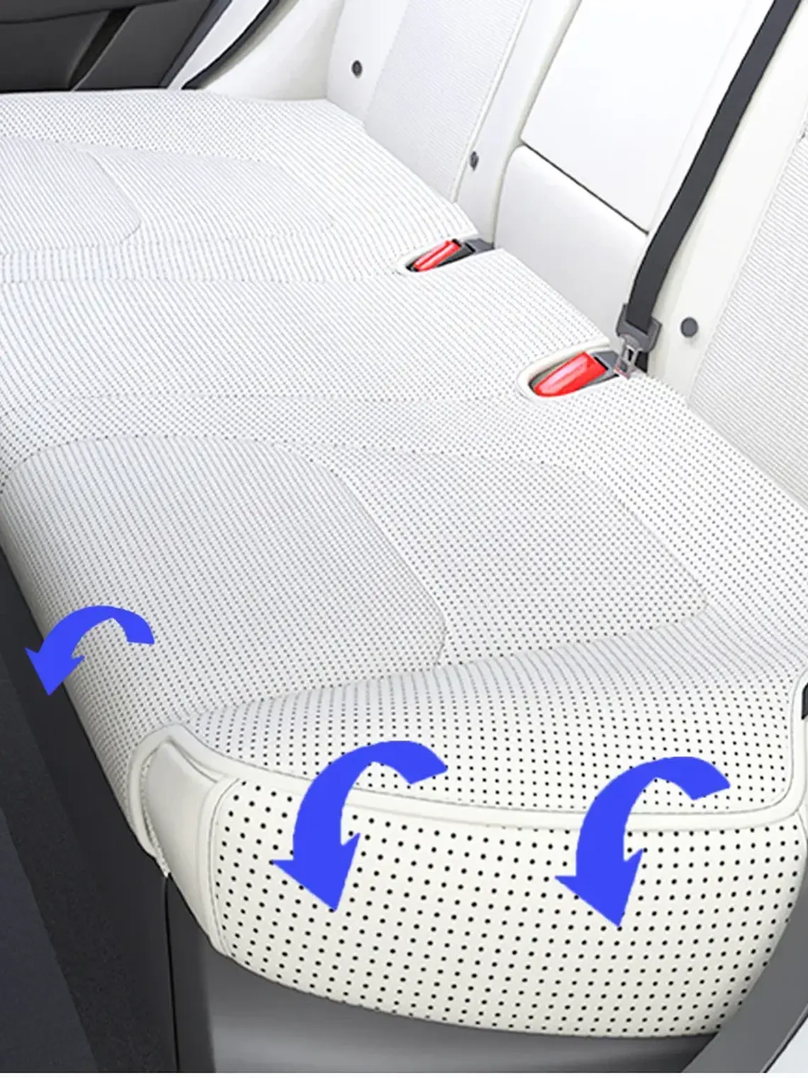 Tesla Model Y 2025 juniper Ventilation leather seat cover 18