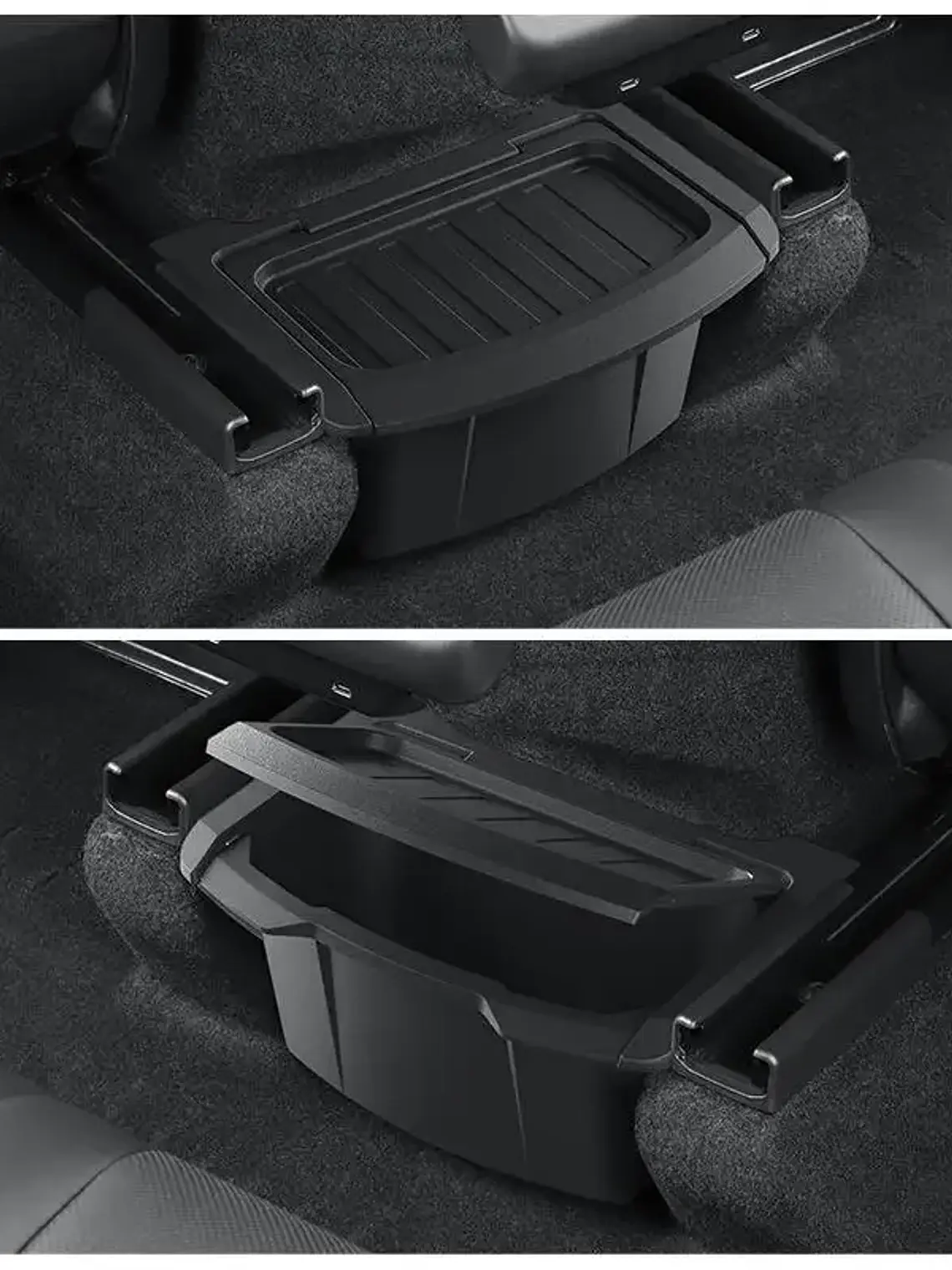 TPE Rear Seat Storage Box for Tesla MODEL Y Juniper Launch 1