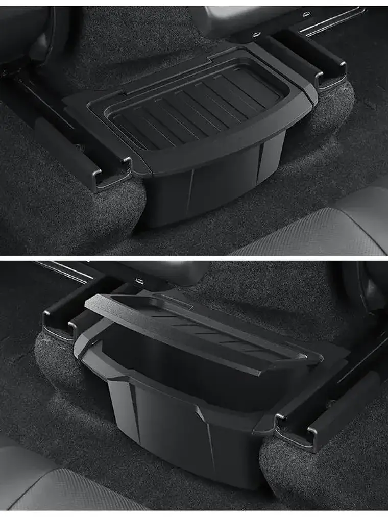 TPE Rear Seat Storage Box for Tesla MODEL Y Juniper Launch 1