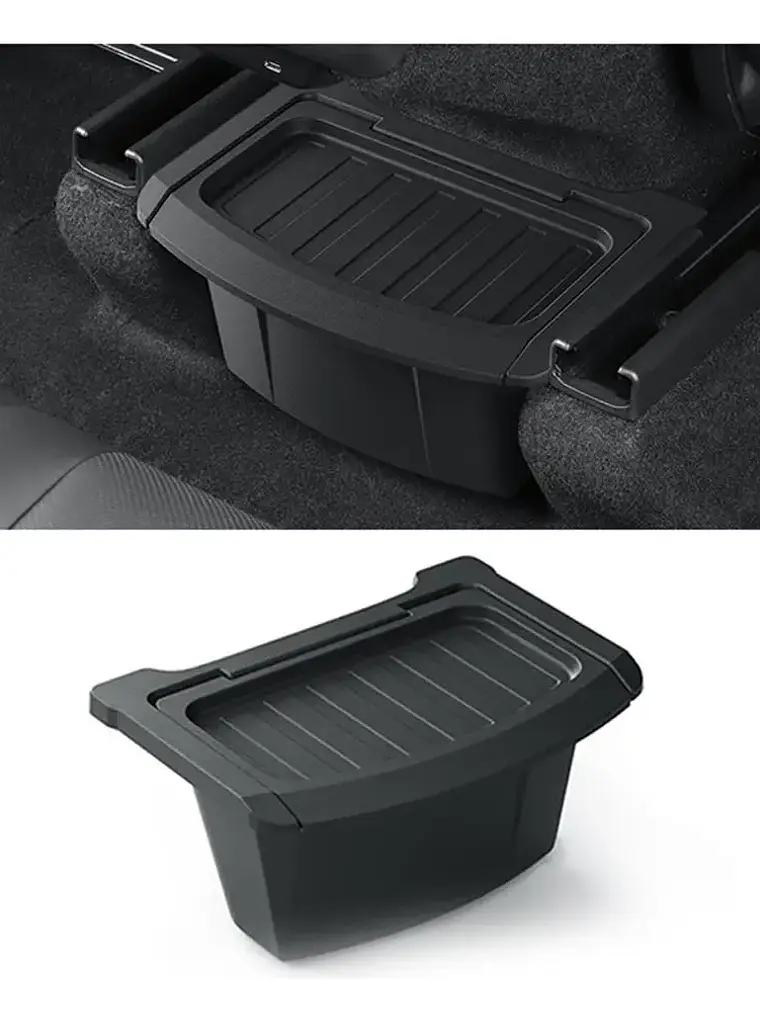 TPE Rear Seat Storage Box for Tesla MODEL Y Juniper Launch 2