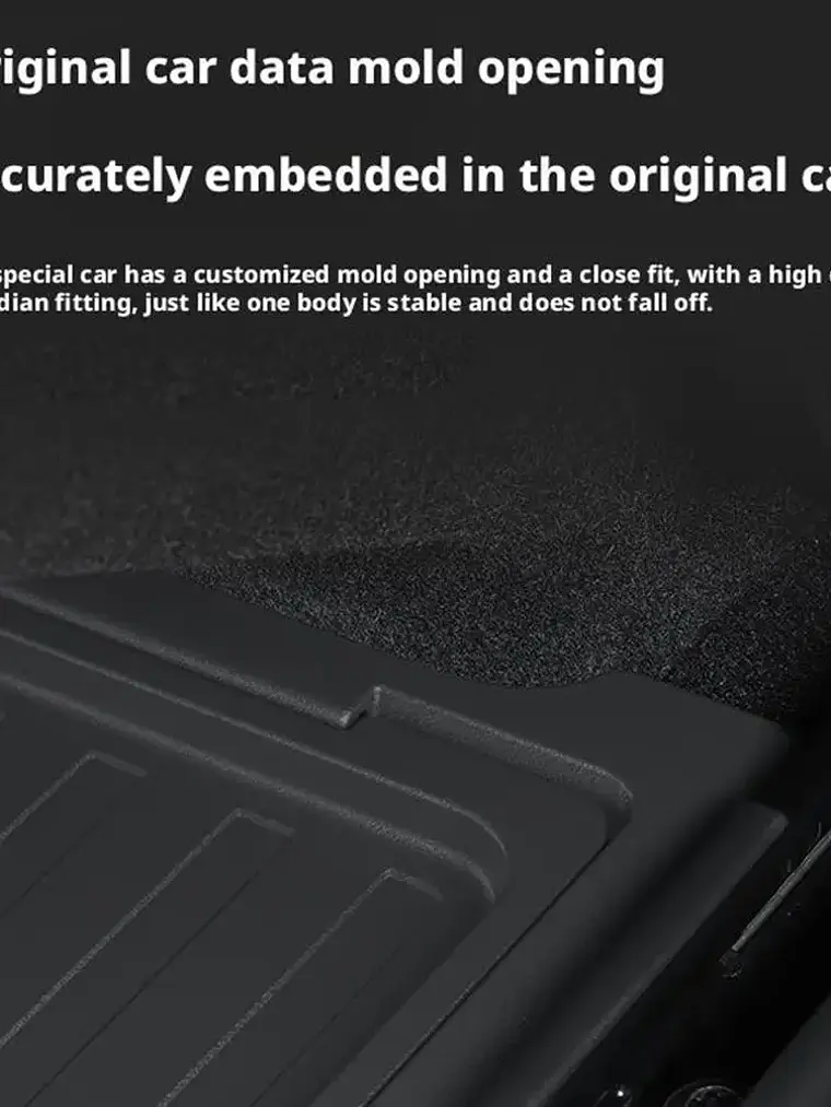 TPE Rear Seat Storage Box for Tesla MODEL Y Juniper Launch 20