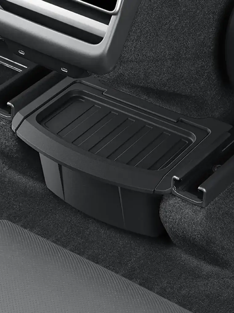TPE Rear Seat Storage Box for Tesla MODEL Y Juniper Launch 23