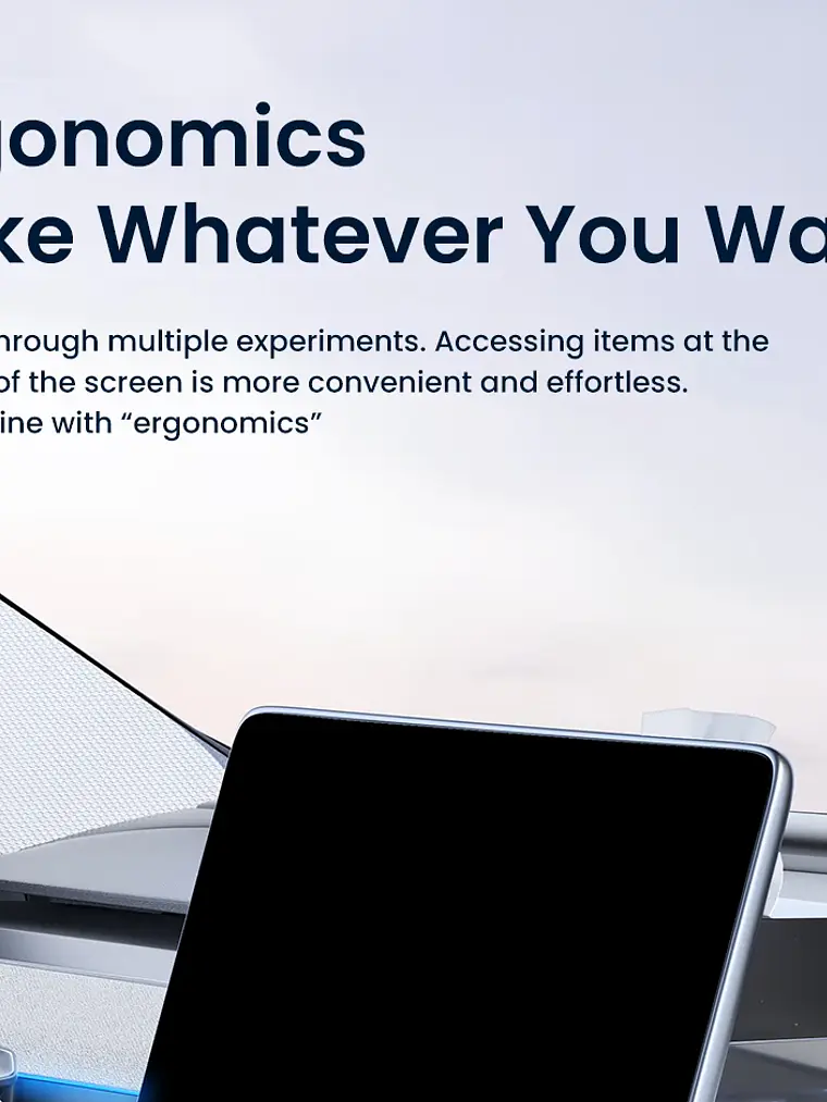 Tesla  Magnetic Under Screen Hidden Storage Box  15