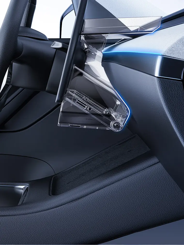 Tesla  Magnetic Under Screen Hidden Storage Box  22