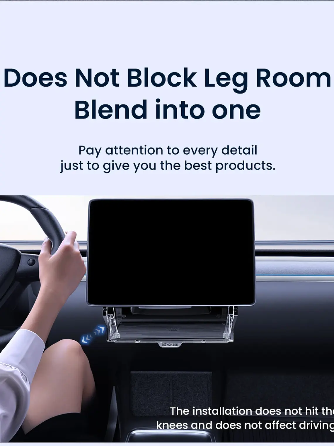 Tesla  Magnetic Under Screen Hidden Storage Box  40