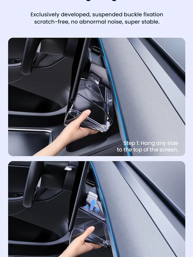 Tesla  Magnetic Under Screen Hidden Storage Box  42