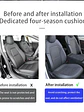 Tesla Model Y 2025 juniper Ventilation leather seat cover - thumbnail 14