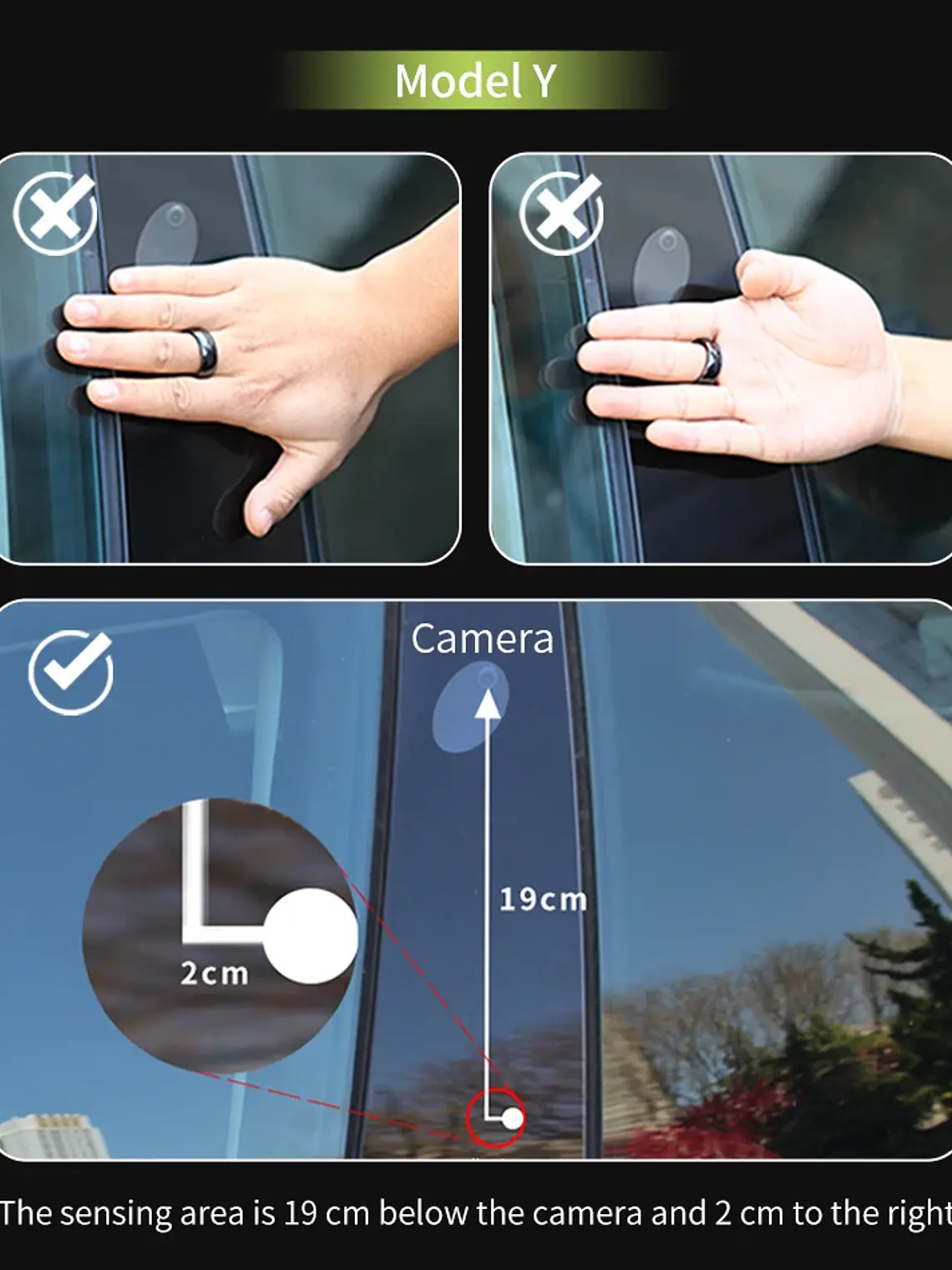 Tesla Model 3 / Y smart key ring(Made with chips removed from the original official card) 22