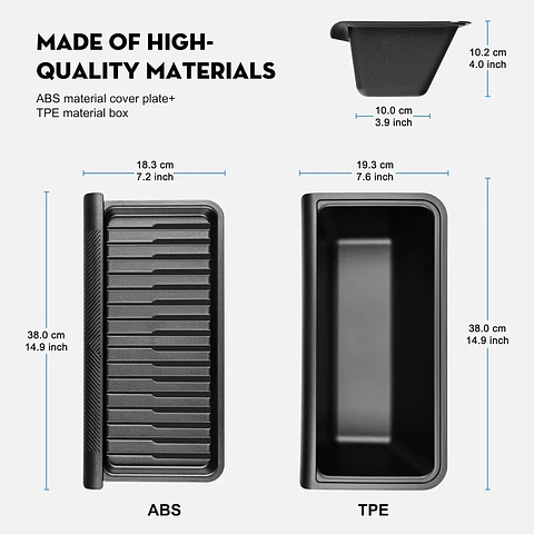 2PCS Under Seat Storage Box for Tesla Model Y Juniper