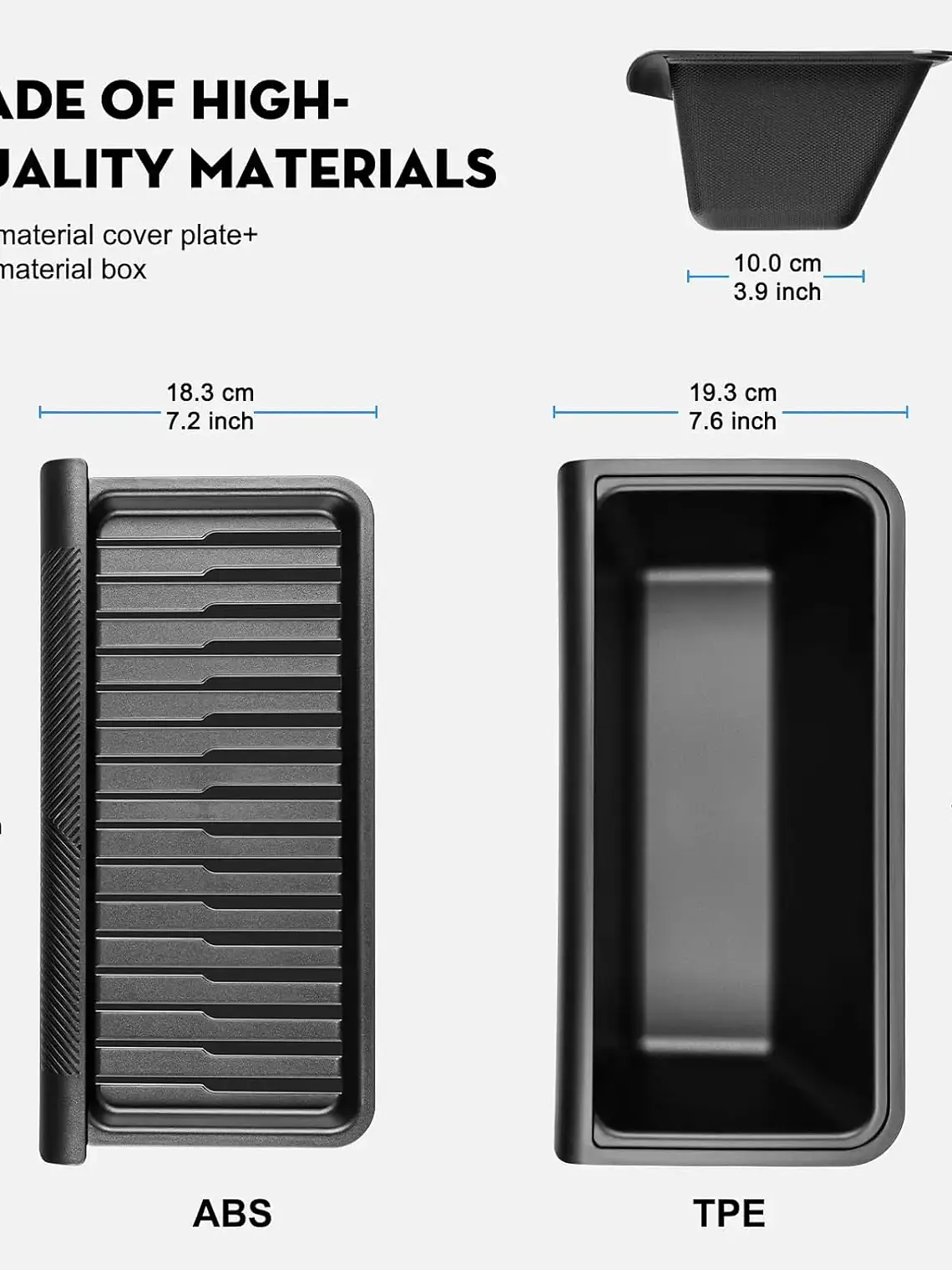 2PCS Under Seat Storage Box for Tesla Model Y Juniper 2