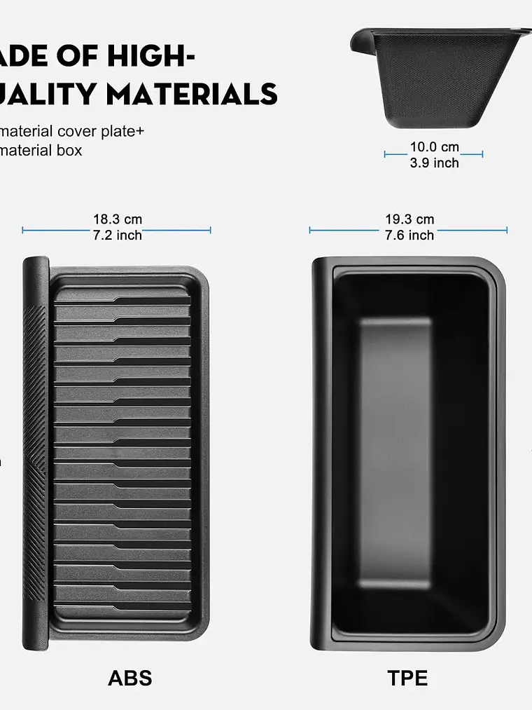 2PCS Under Seat Storage Box for Tesla Model Y Juniper 2