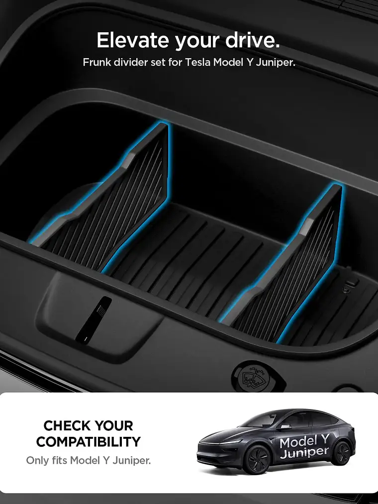 Tesla Model Y Front Trunk Organizer Set 3