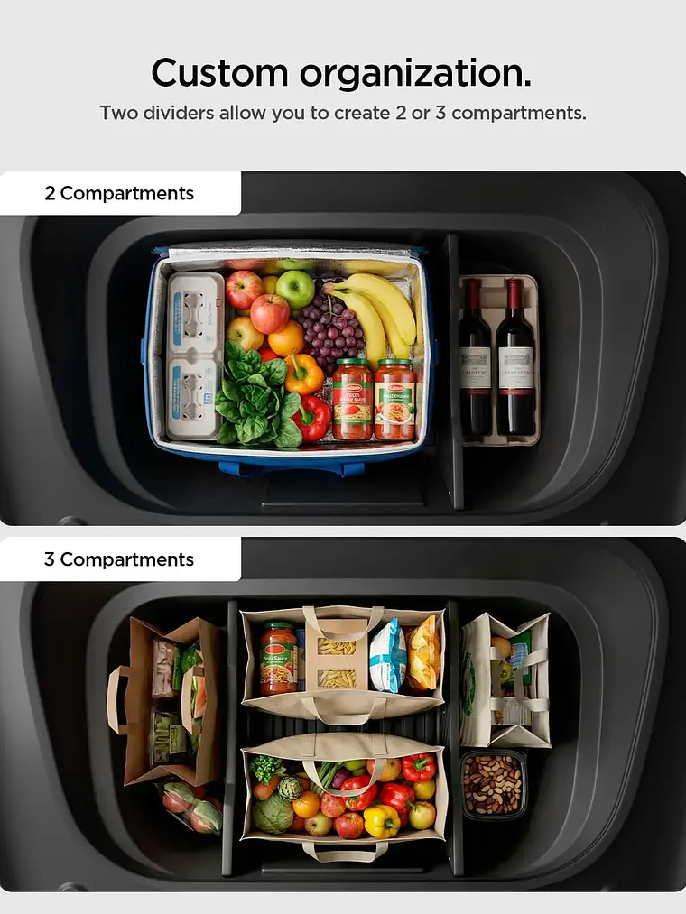 Tesla Model Y Front Trunk Organizer Set 4