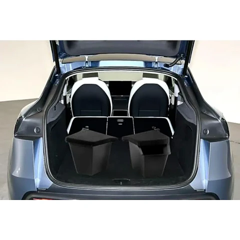 Tesla Model Y Juniper Rear Trunk Storage Bins with Cover