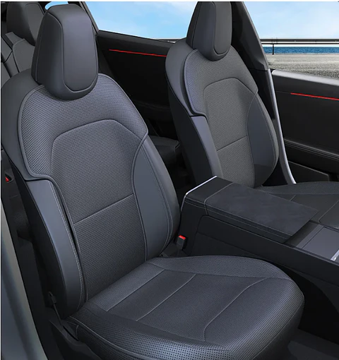 Tesla Model Y 2025 juniper Ventilation leather seat cover