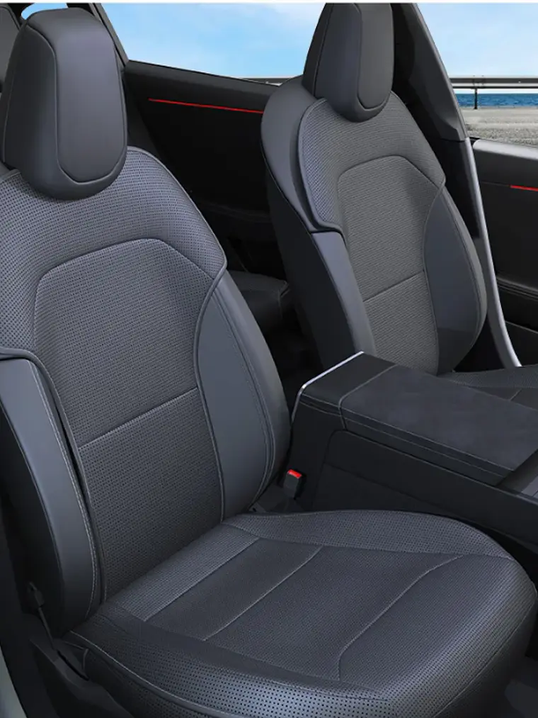 Tesla Model Y 2025 juniper Ventilation leather seat cover 1