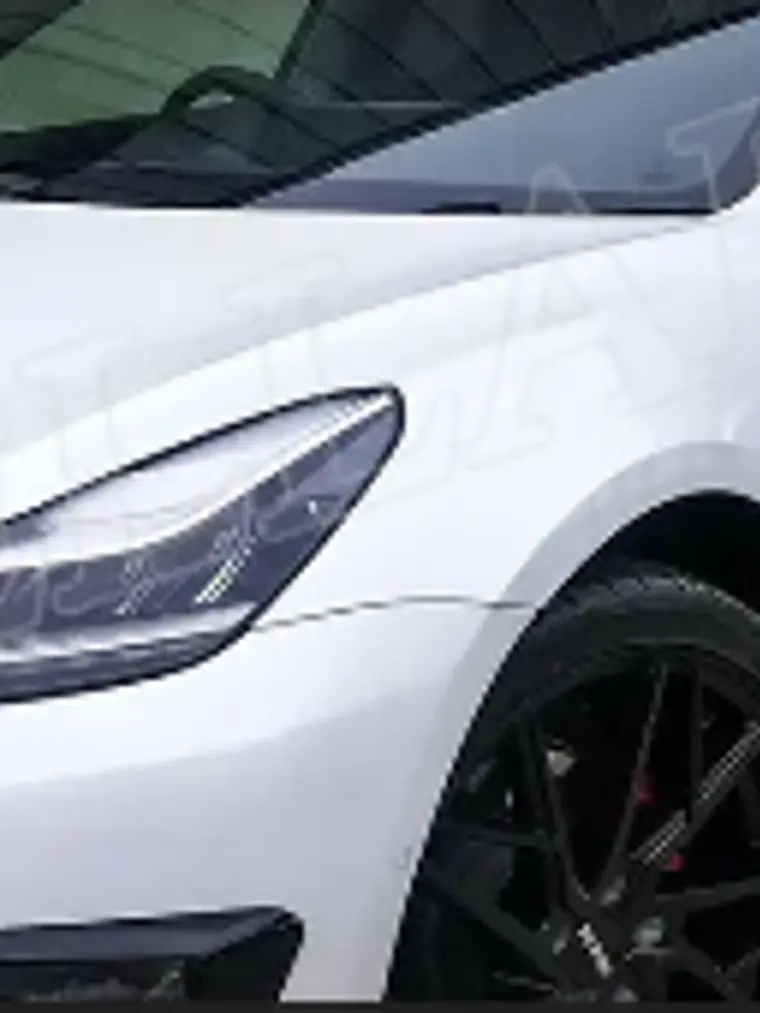 Whole Front Bumper Splitter FOR TESLA MODEL 3  1