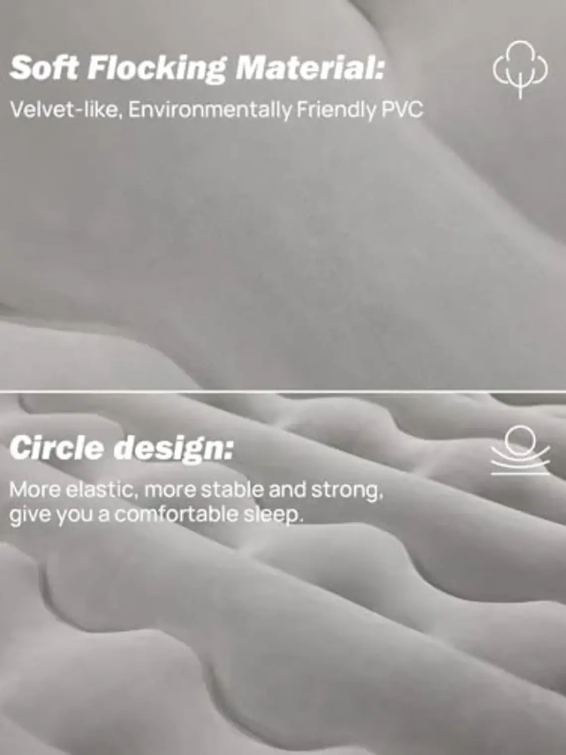 Truck Bed Air Mattress with 2 Pillows for Cybertruck  2