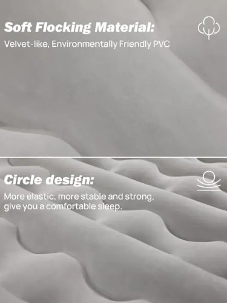 Truck Bed Air Mattress with 2 Pillows for Cybertruck  2