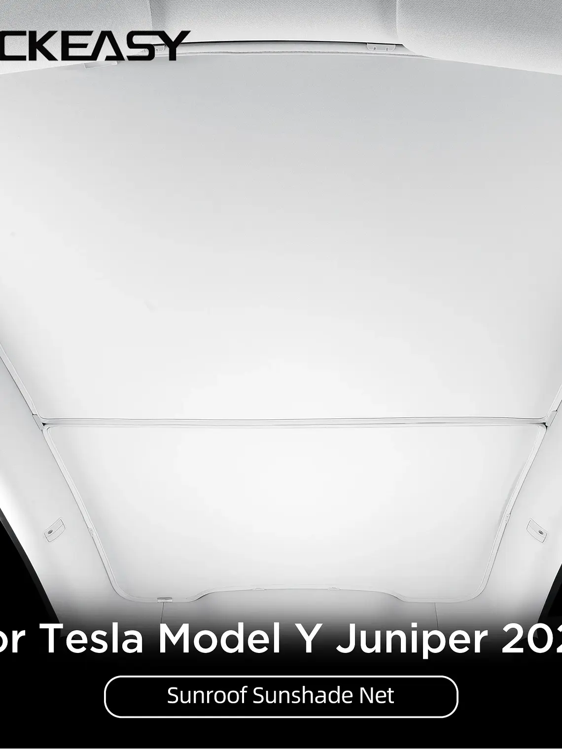 Tesla Model Y Launch 2025 Car Skylight Sunshade Net 2