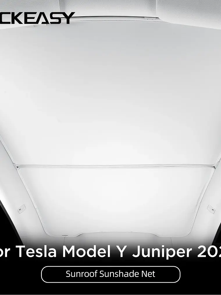 Tesla Model Y Launch 2025 Car Skylight Sunshade Net 2