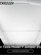 Tesla Model Y Launch 2025 Car Skylight Sunshade Net - thumbnail 2
