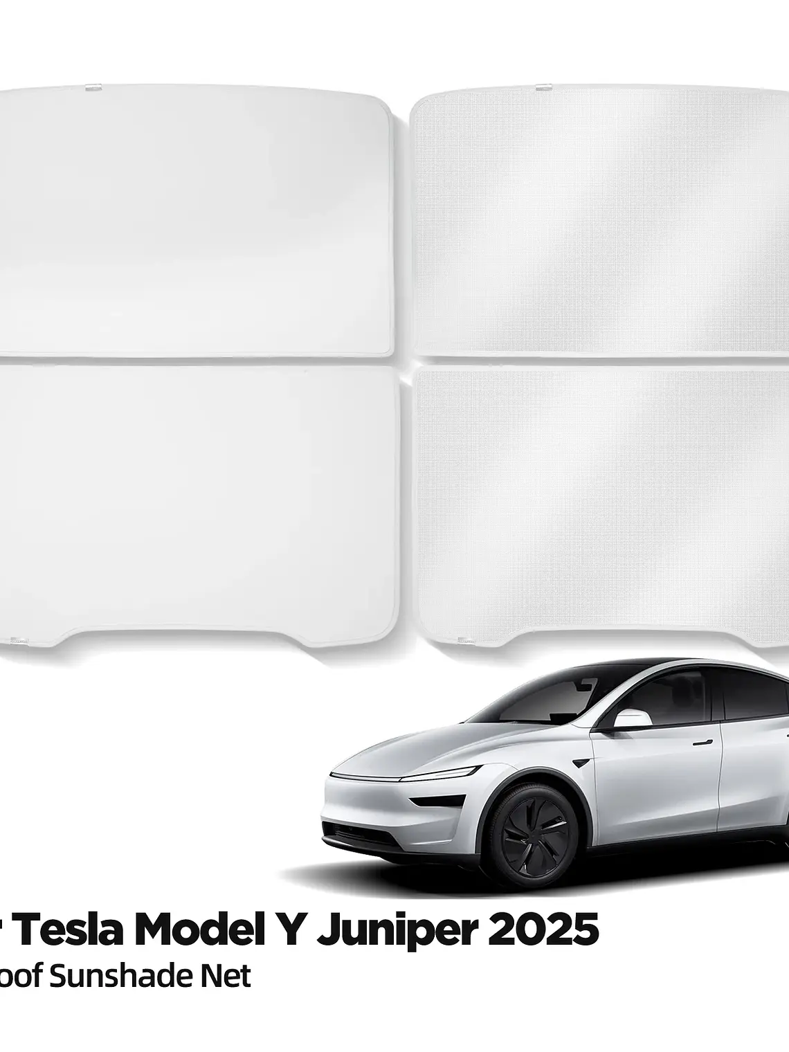 Tesla Model Y Launch 2025 Car Skylight Sunshade Net 3