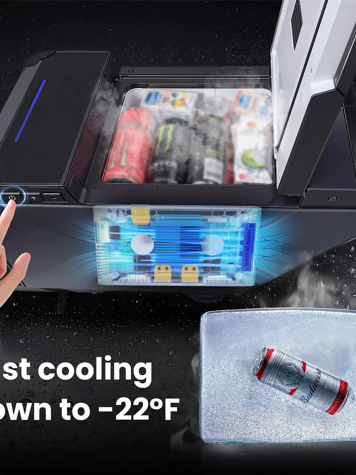 18L Tesla Cybertruck Camping Freezers Coolers  11